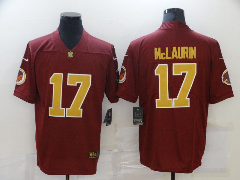 Men Washington Redskins 17 Mclaurin red Nike Limited Vapor Untouchable NFL Jerseys